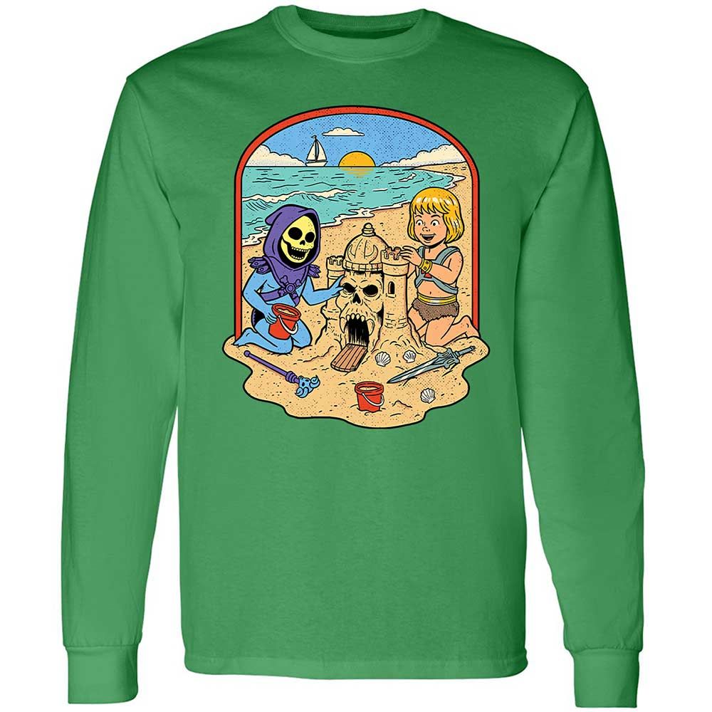 Long Sleeve T-Shirt - V6DV82KF - Irish Green - 10