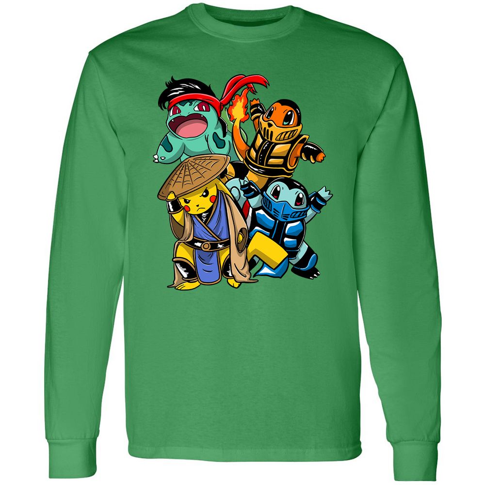 Long Sleeve T-Shirt - 97CS8ZPP - Irish Green - 10