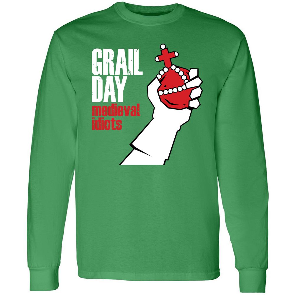 Long Sleeve T-Shirt - GFKMU6JW - Irish Green - 10