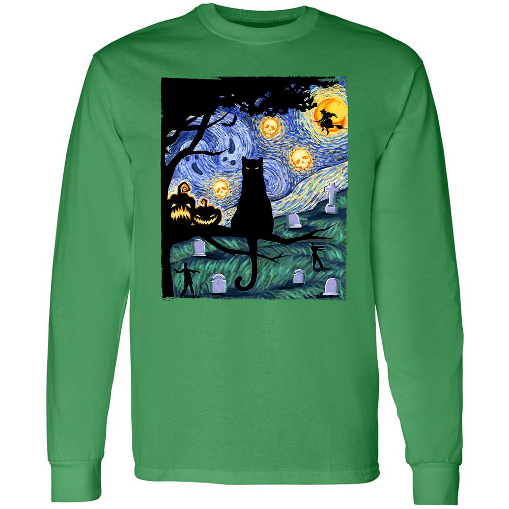 Long Sleeve T-Shirt - SJQ3LV63 - Irish Green - 10