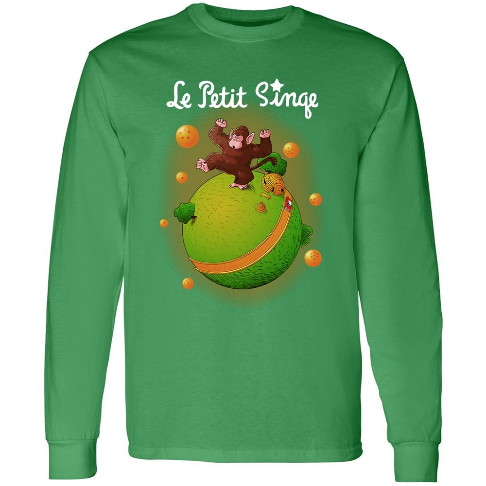 Long Sleeve T-Shirt - TUE3V9XK - Irish Green - 10