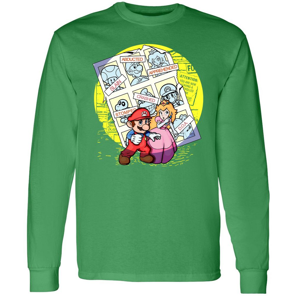 Long Sleeve T-Shirt - HP3GL6XE - Irish Green - 10