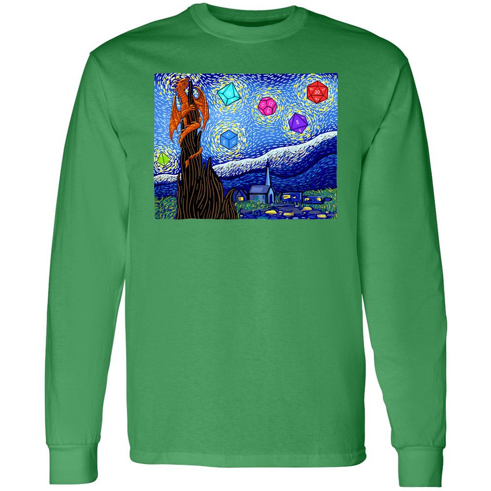 Long Sleeve T-Shirt - 174H7R3A - Irish Green - 10