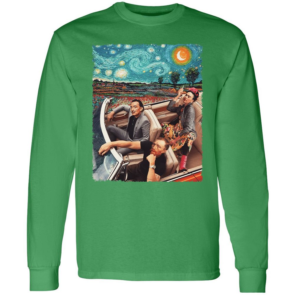 Long Sleeve T-Shirt - XDGHN79N - Irish Green - 10