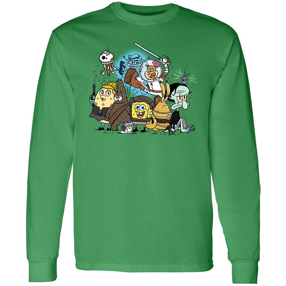 Long Sleeve T-Shirt - A5HBBW1X - Irish Green - 10