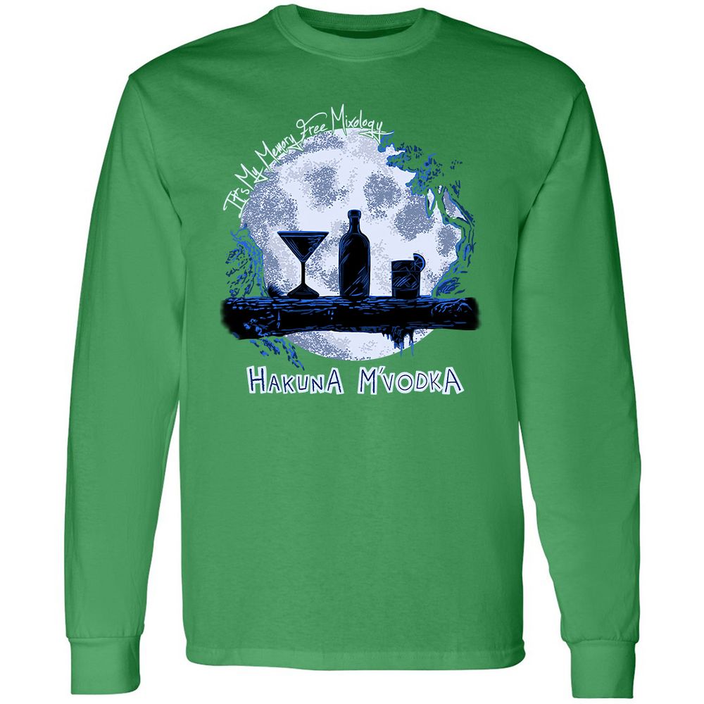 Long Sleeve T-Shirt - 6J982QUR - Irish Green - 10