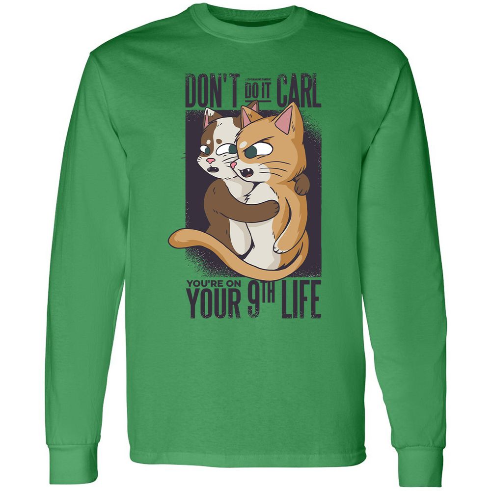 Long Sleeve T-Shirt - 4KFJZN6M - Irish Green - 10