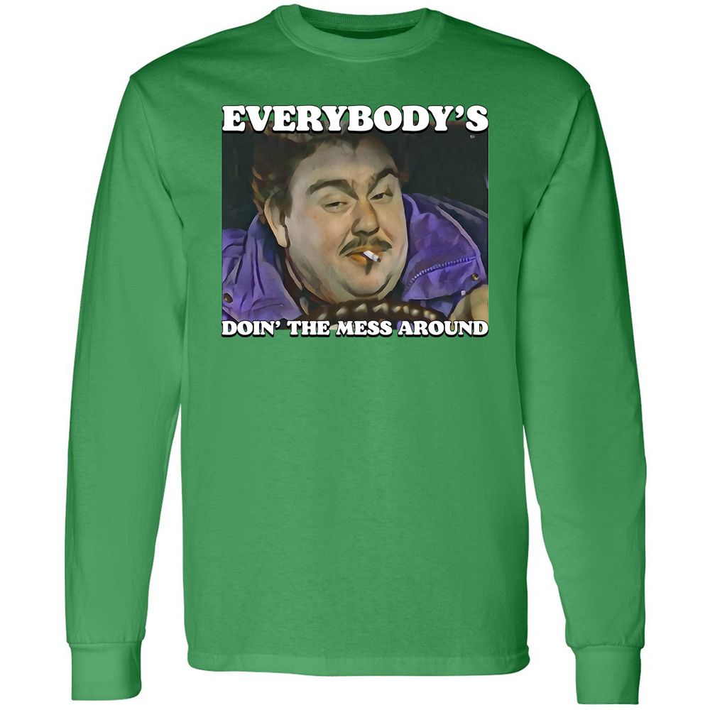 Long Sleeve T-Shirt - Z1BYQZ44 - Irish Green - 10