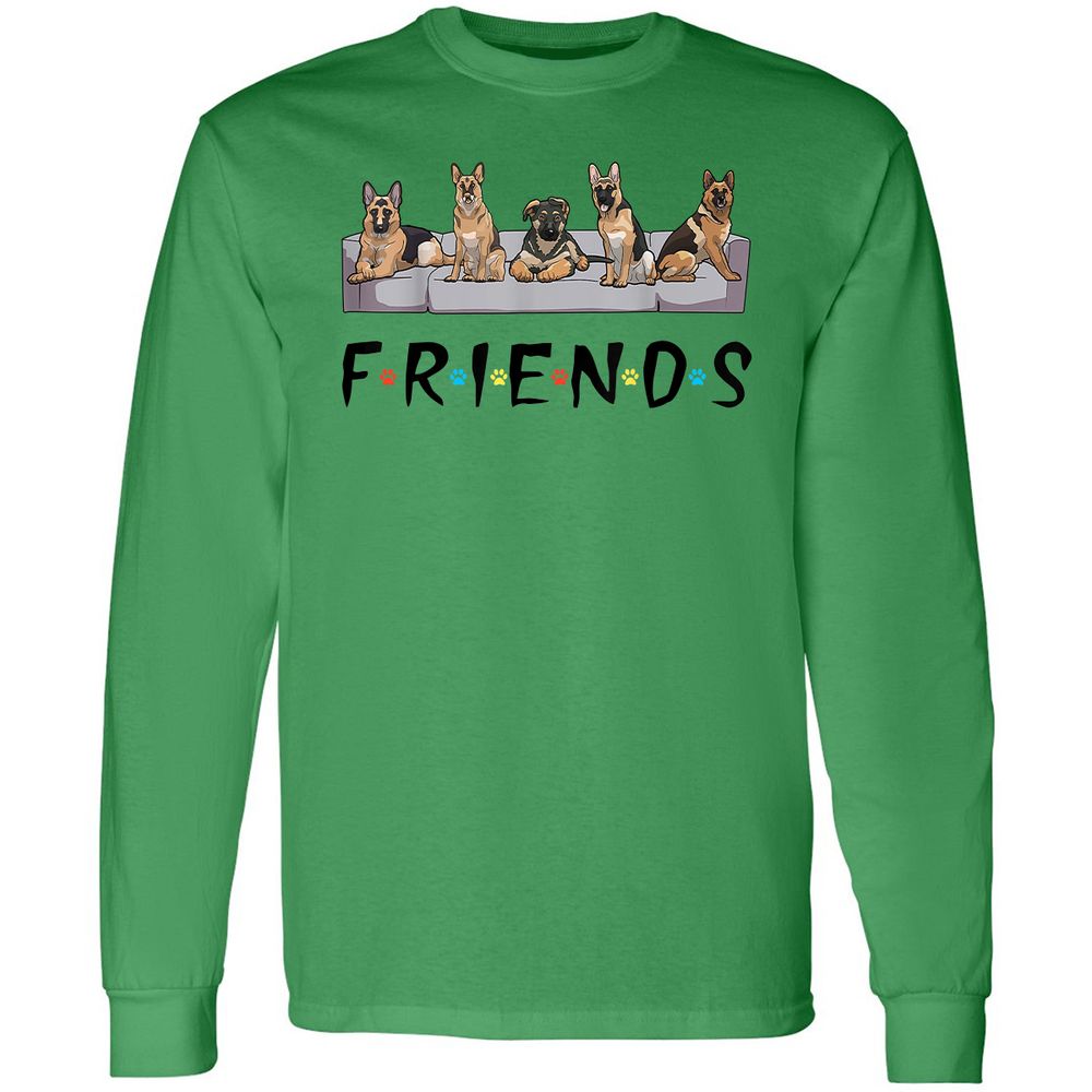Long Sleeve T-Shirt - UGXQ3ZMU - Irish Green - 10