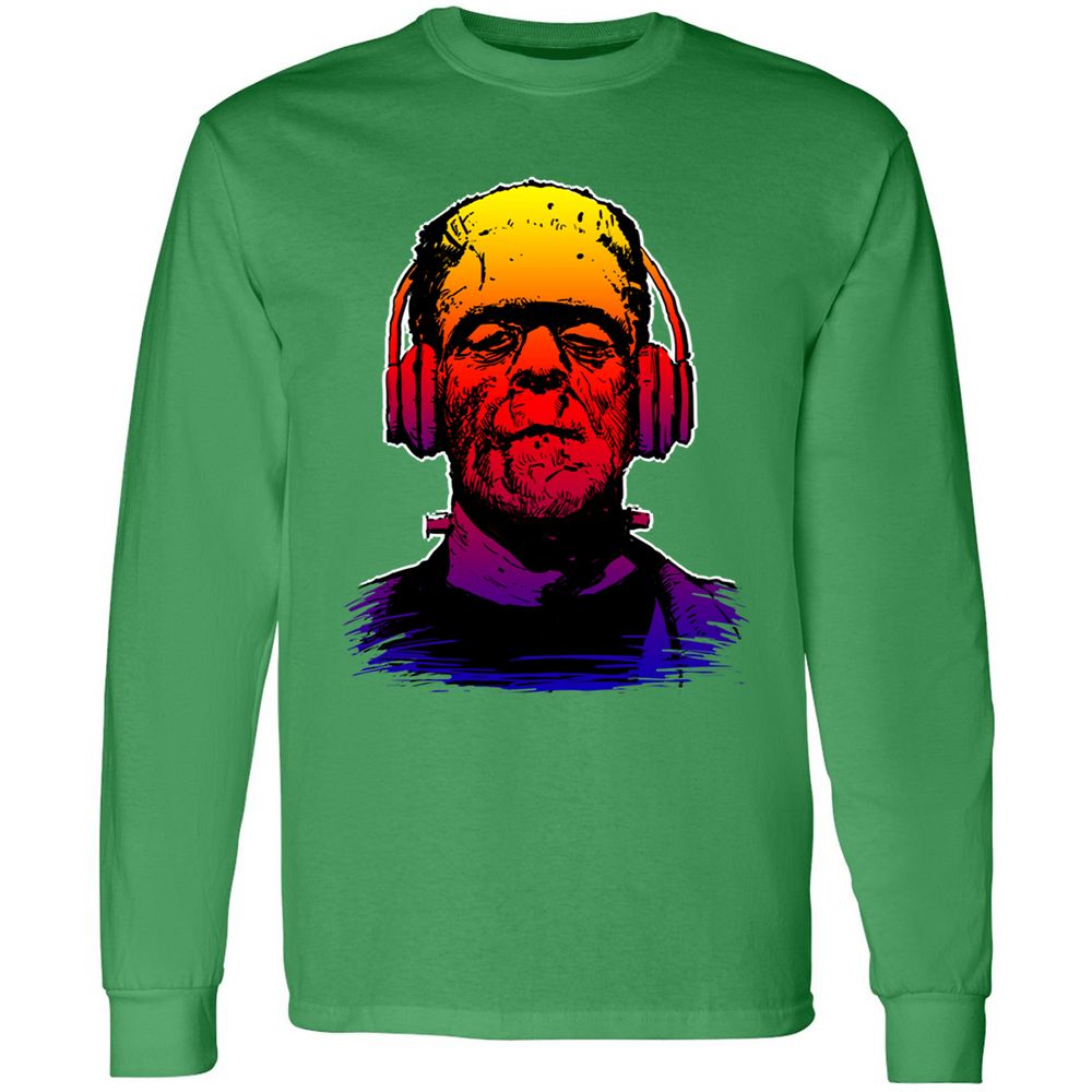 Long Sleeve T-Shirt - MHGFR4P2 - Irish Green - 10
