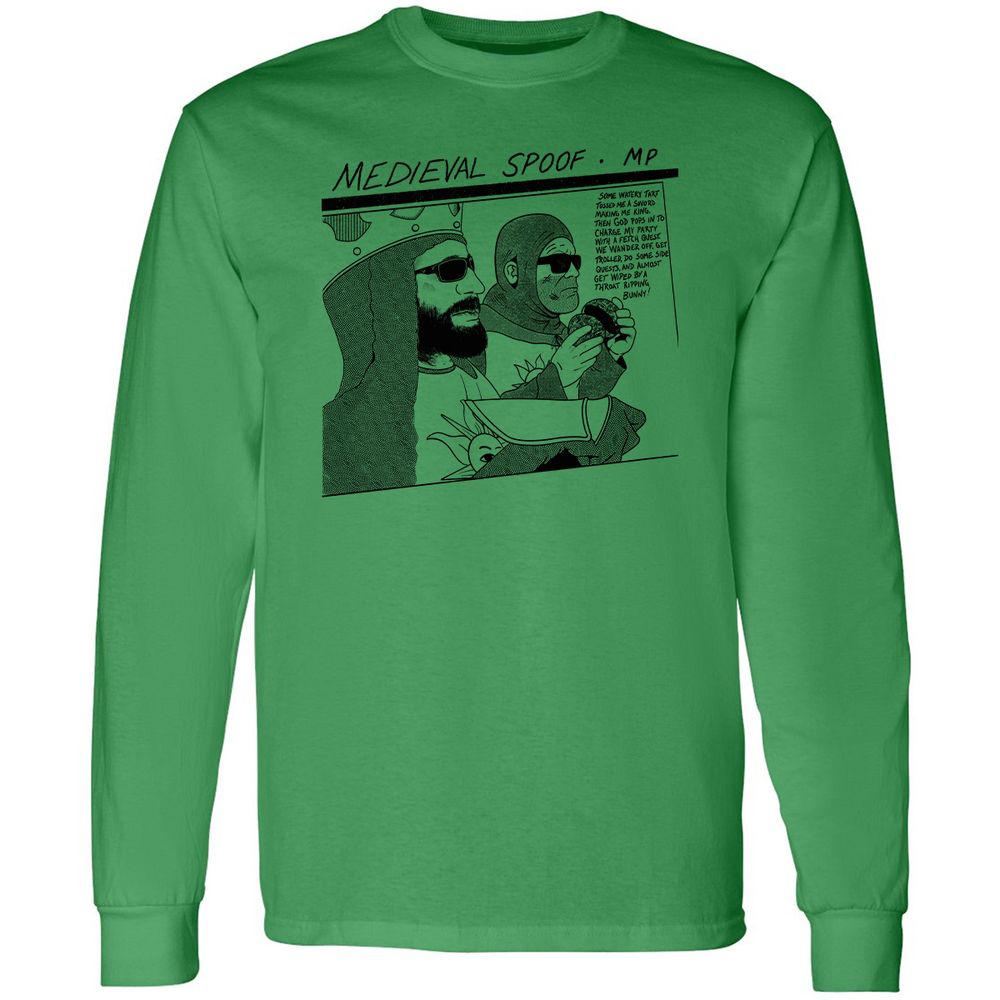 Long Sleeve T-Shirt - A8F14BKH - Irish Green - 10