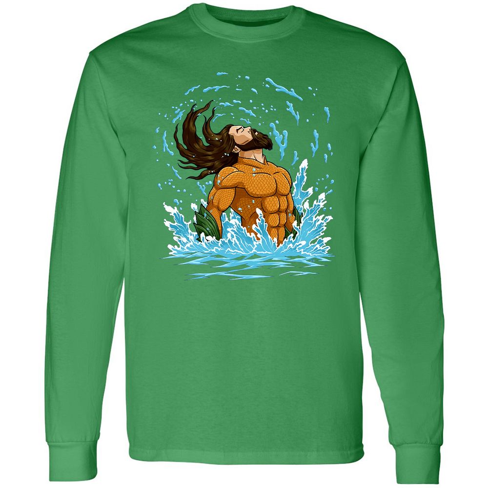 Long Sleeve T-Shirt - 5SEGJJNT - Irish Green - 10