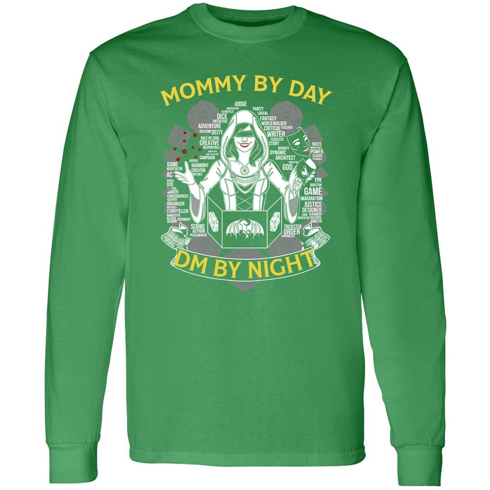 Long Sleeve T-Shirt - UPDM6JY9 - Irish Green - 10
