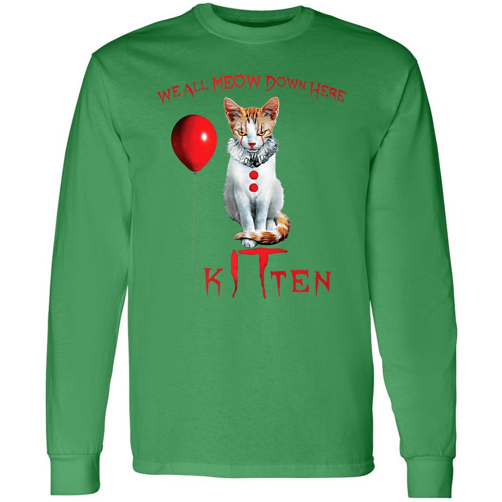 Long Sleeve T-Shirt - KL8PFMJG - Irish Green - 10