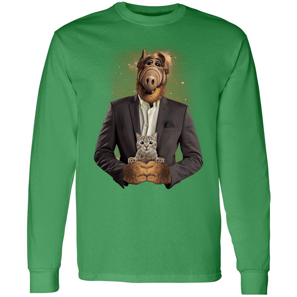 Long Sleeve T-Shirt - XUT5TWE8 - Irish Green - 10