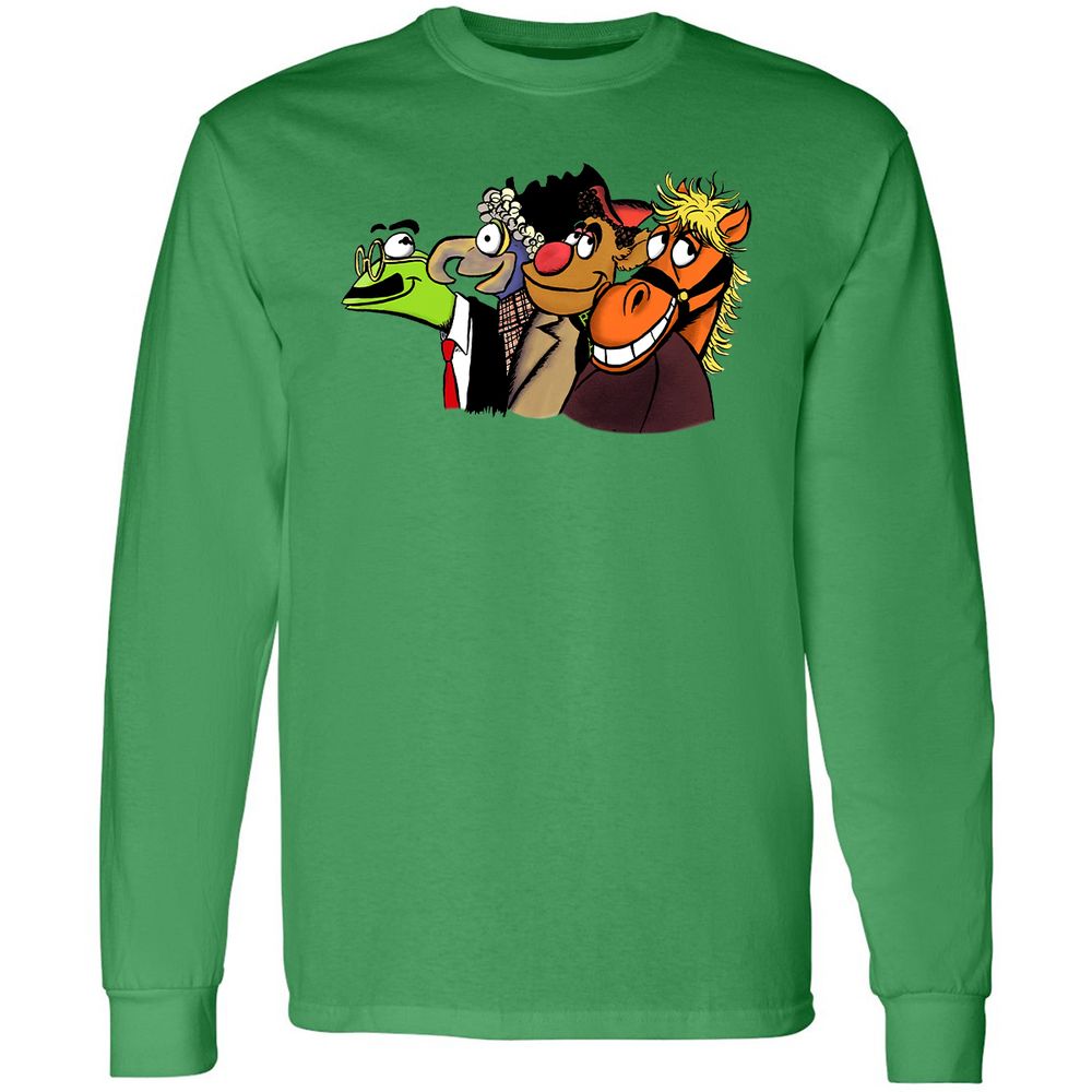 Long Sleeve T-Shirt - 1NZPXSAK - Irish Green - 10