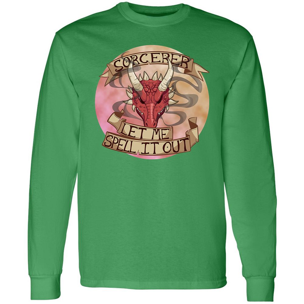 Long Sleeve T-Shirt - 6JVX4GMC - Irish Green - 10