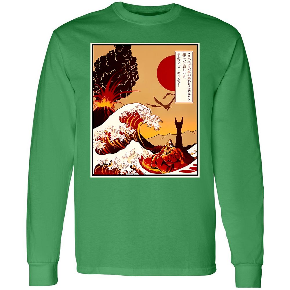 Long Sleeve T-Shirt - BJQ4LMMP - Irish Green - 10