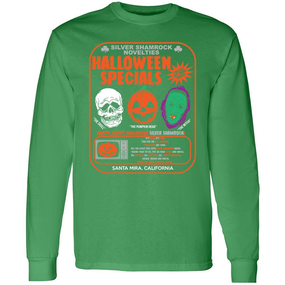 Long Sleeve T-Shirt - UJ2FVK4X - Irish Green - 10