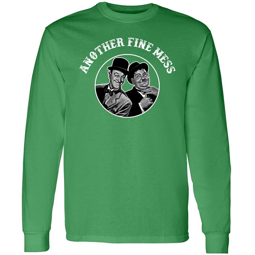 Long Sleeve T-Shirt - B2HC7CUP - Irish Green - 10