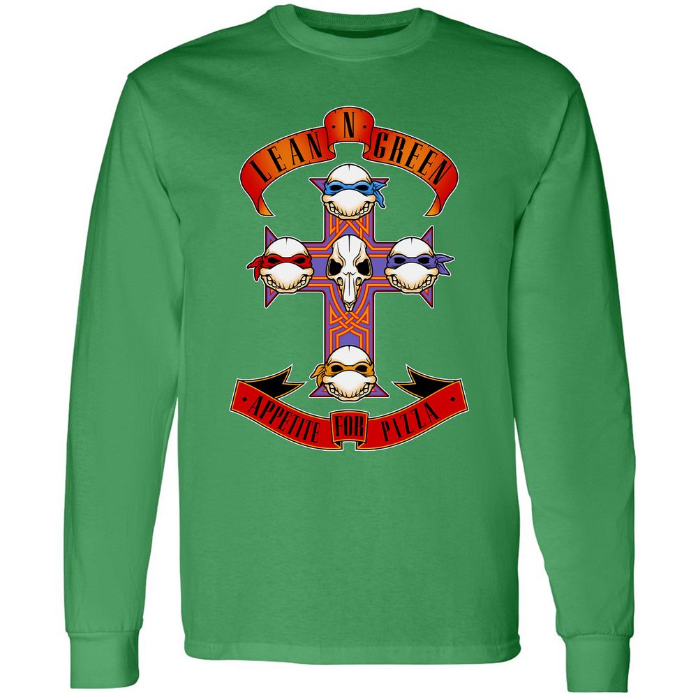 Long Sleeve T-Shirt - XP8TKTH4 - Irish Green - 10