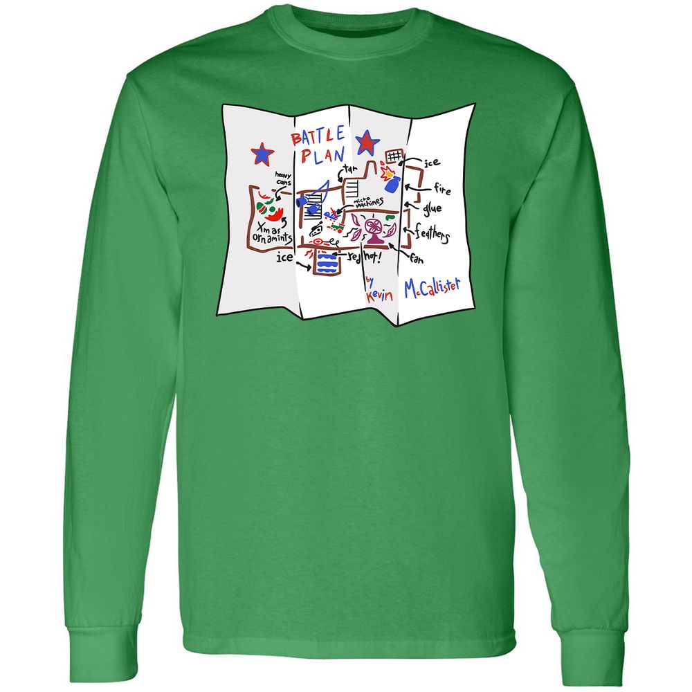 Long Sleeve T-Shirt - VJQUJWR3 - Irish Green - 10