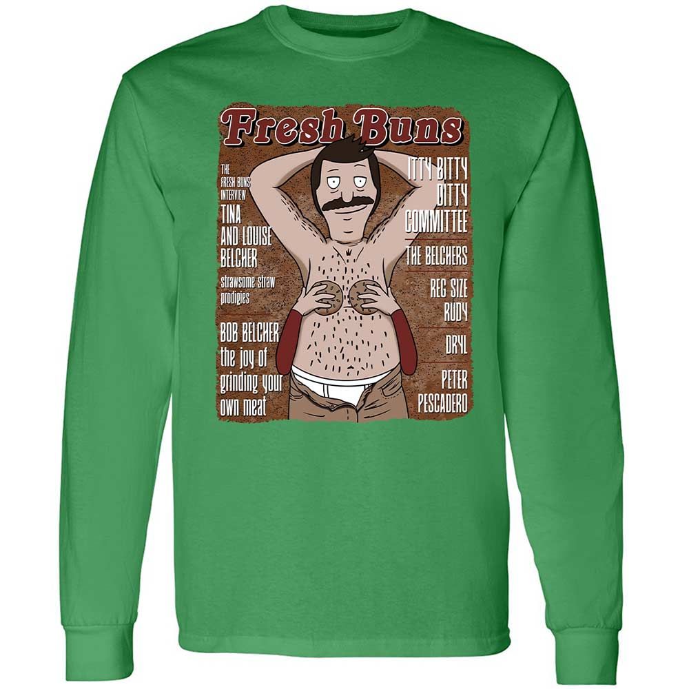 Long Sleeve T-Shirt - E3AEK37S - Irish Green - 10