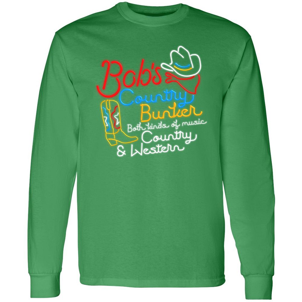 Long Sleeve T-Shirt - U5QWNCKQ - Irish Green - 10