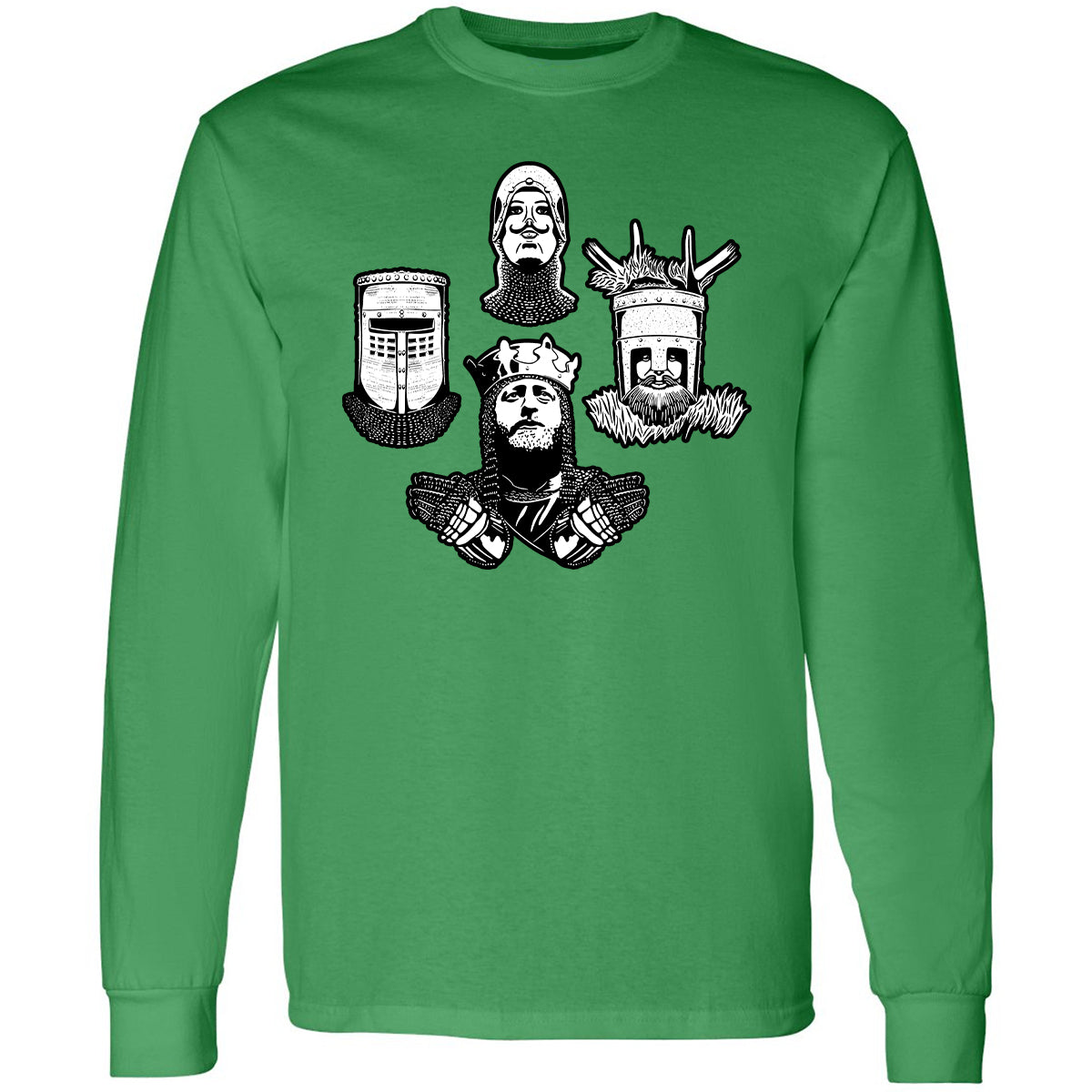 Long Sleeve T-Shirt - QPP17699 - Irish Green - 10