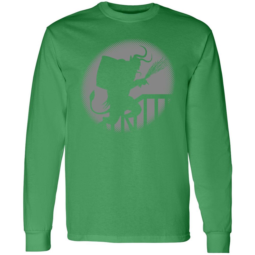 Long Sleeve T-Shirt - 3AVSU4D8 - Irish Green - 10