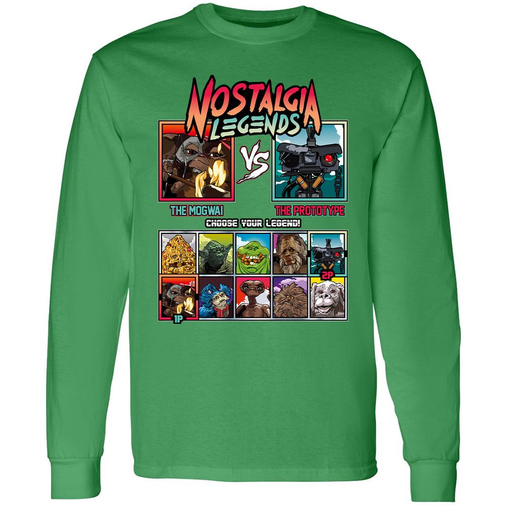 Long Sleeve T-Shirt - HZUFXN95 - Irish Green - 10