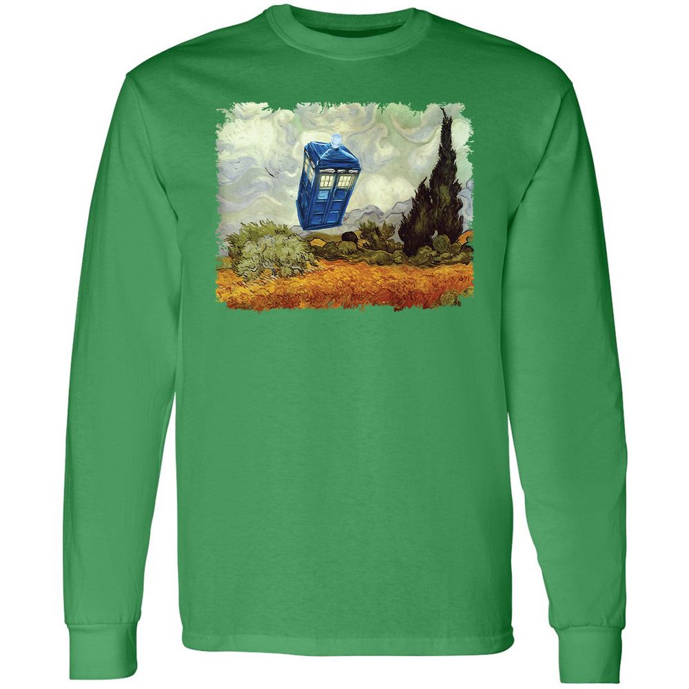 Long Sleeve T-Shirt - 7TY81HWU - Irish Green - 10
