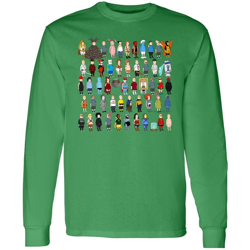 Long Sleeve T-Shirt - F666QLFT - Irish Green - 10
