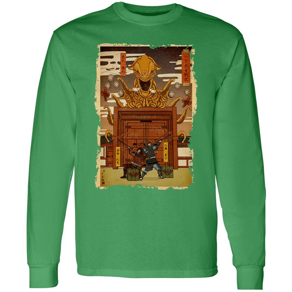 Long Sleeve T-Shirt - 7TZQVQ23 - Irish Green - 10