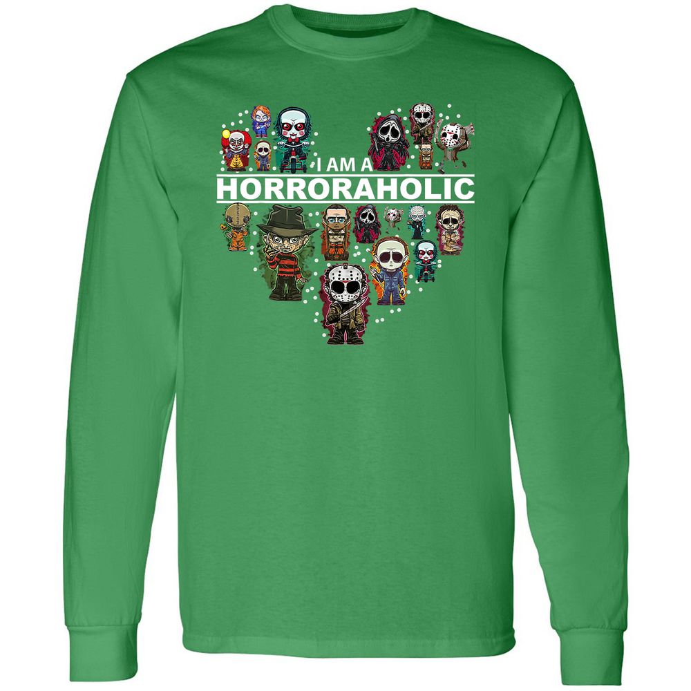 Long Sleeve T-Shirt - QGLPTHFT - Irish Green - 10