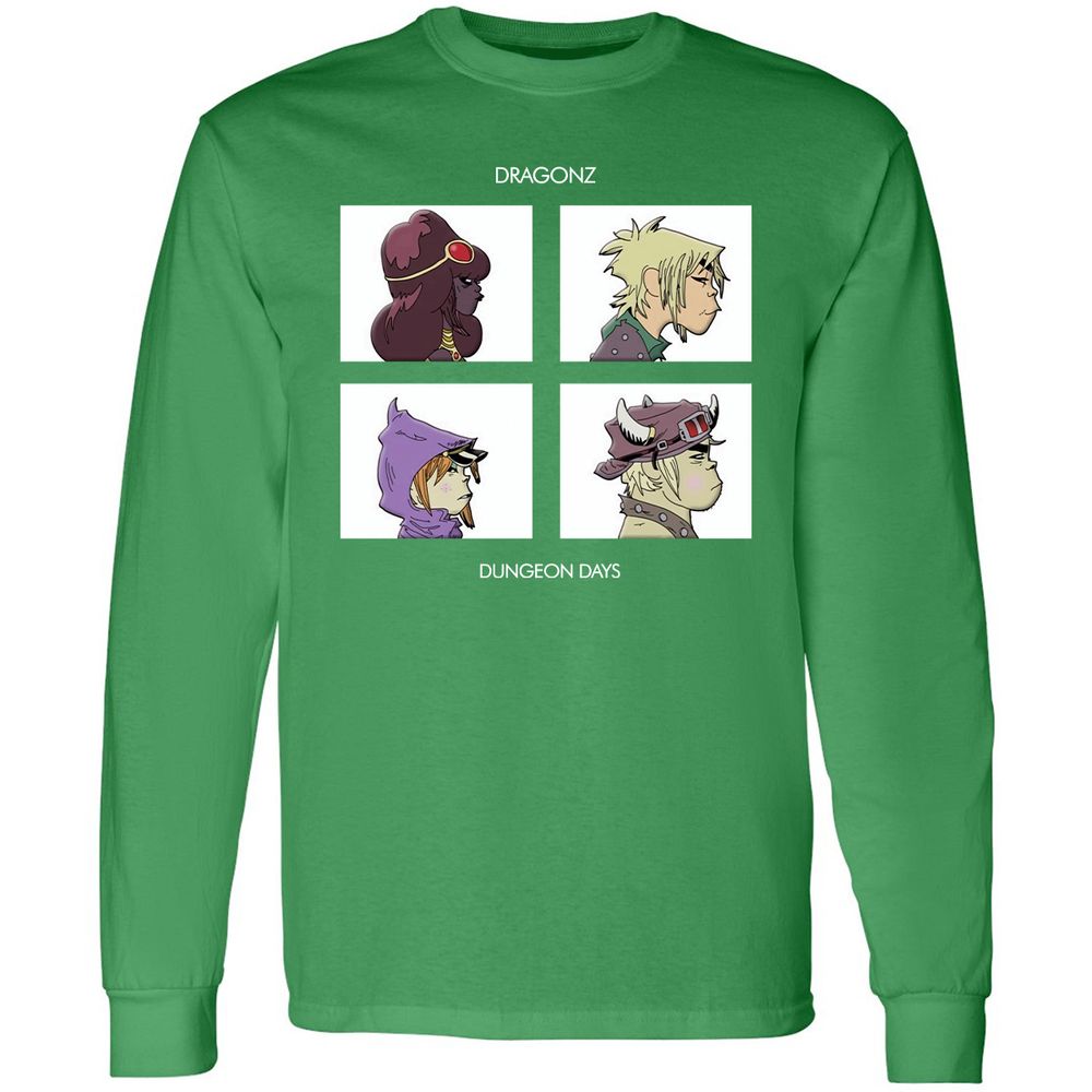 Long Sleeve T-Shirt - Q16WM5CG - Irish Green - 10