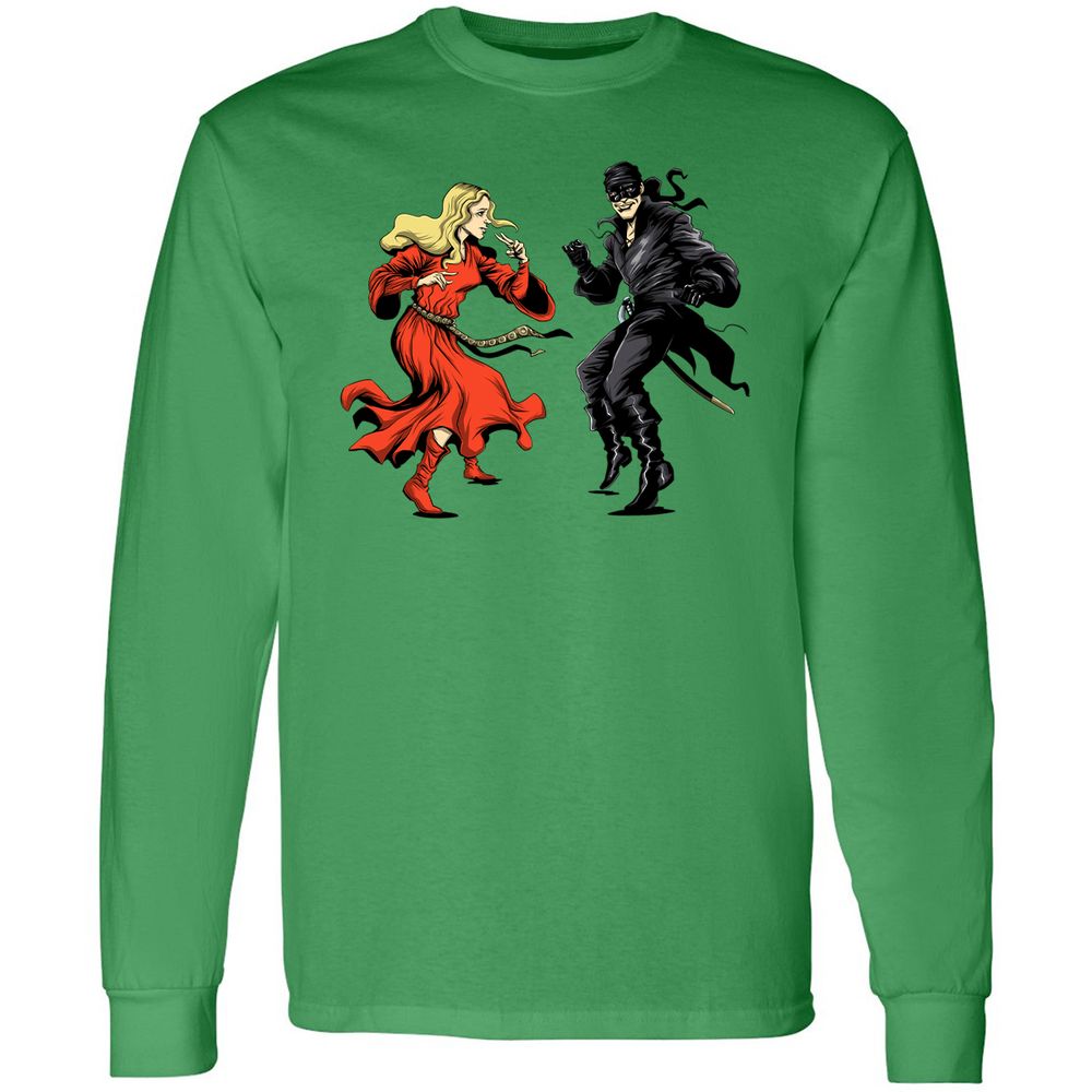 Long Sleeve T-Shirt - HAQXCRDK - Irish Green - 10