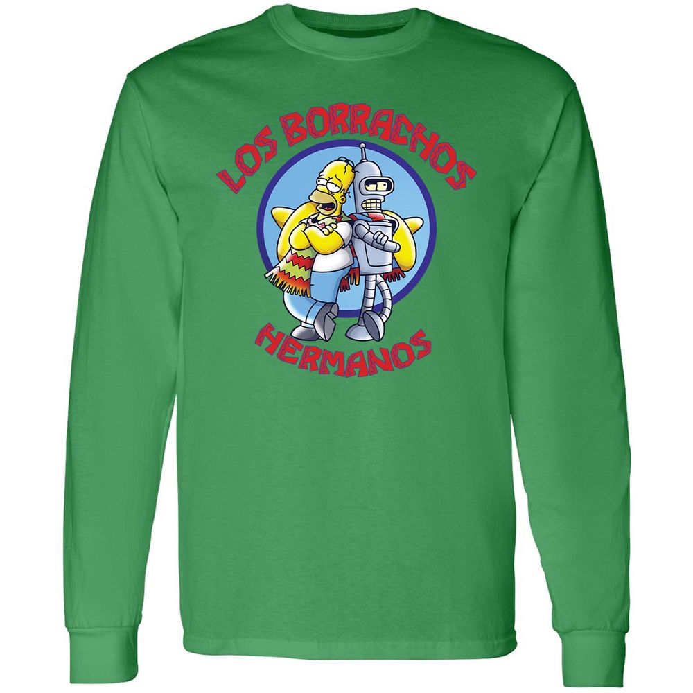 Long Sleeve T-Shirt - W6BYLLCC - Irish Green - 10