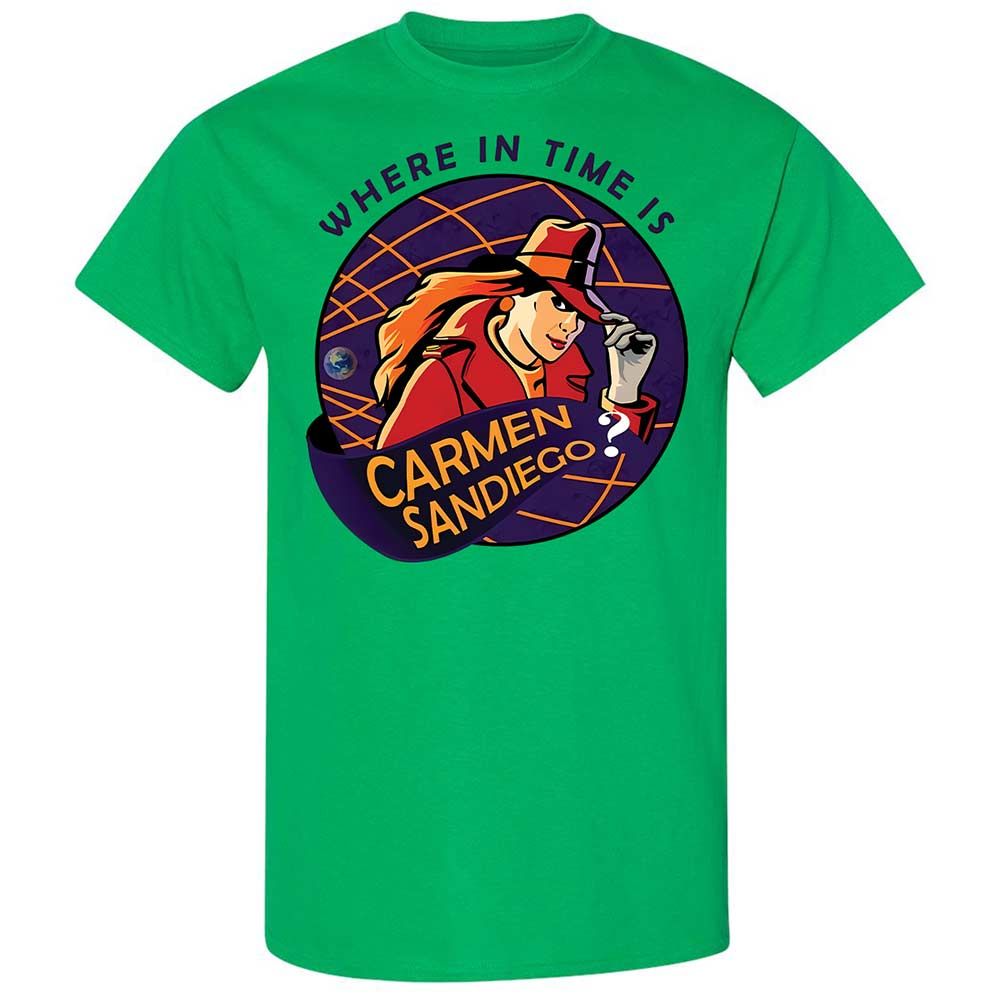 Where in Time Is Carmen Sandiego - Irish Green - 10