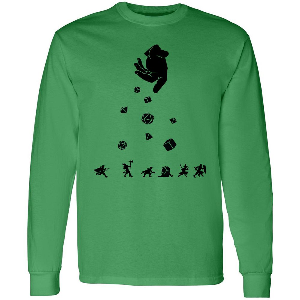 Long Sleeve T-Shirt - 14D9L98W - Irish Green - 10