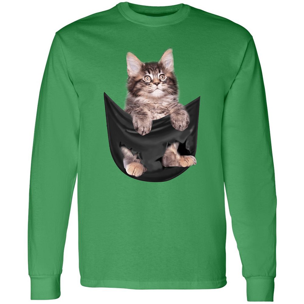 Long Sleeve T-Shirt - 3S9GBNU8 - Irish Green - 10