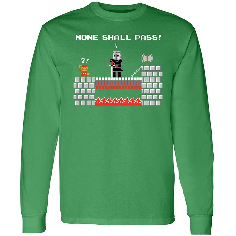 No Plumbers Shall Pass - Irish Green - 10