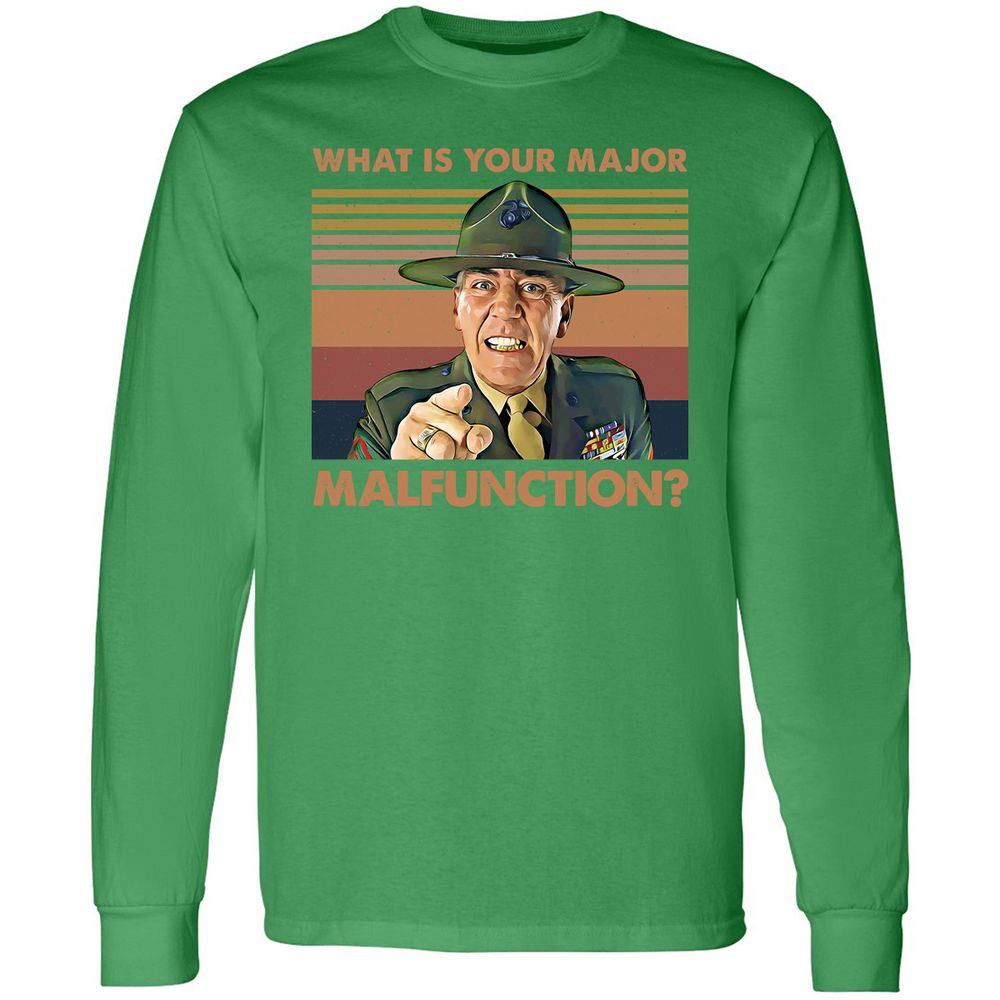 Long Sleeve T-Shirt - XVY23QBU - Irish Green - 10