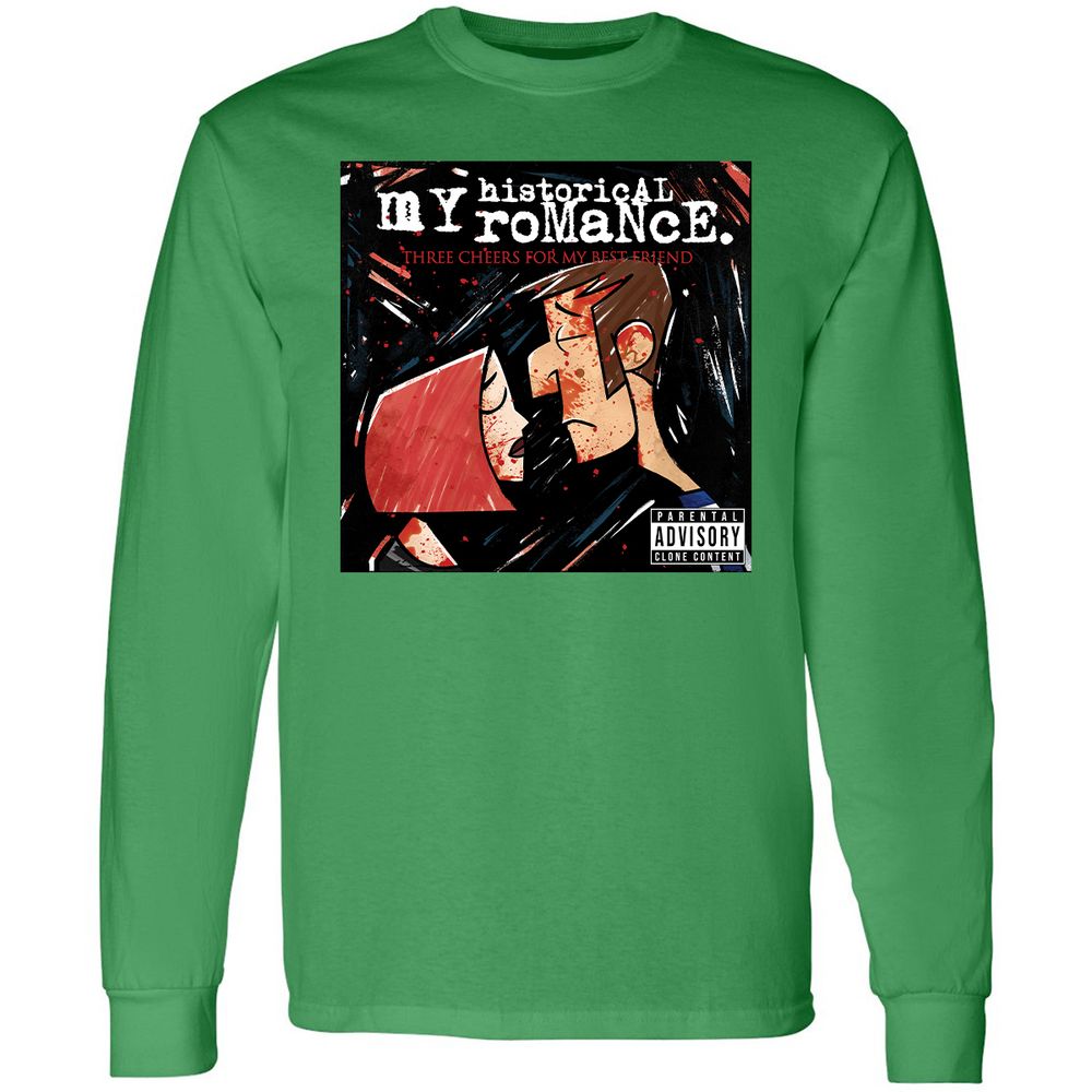 Long Sleeve T-Shirt - P4GPQGSC - Irish Green - 10