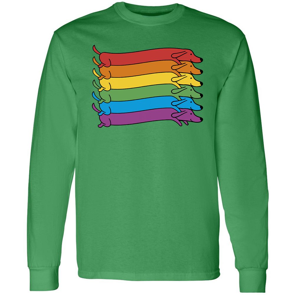 Long Sleeve T-Shirt - H9QWU9MD - Irish Green - 10