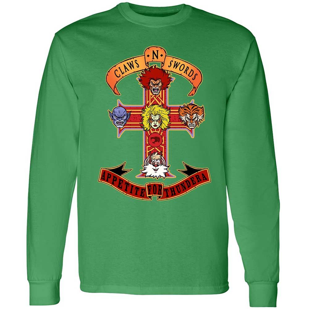 Long Sleeve T-Shirt - HYSDNGJ1 - Irish Green - 10
