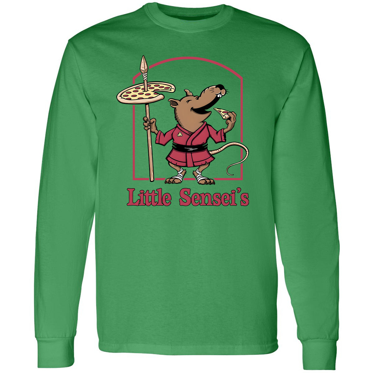 Long Sleeve T-Shirt - 3CHFP4F3 - Irish Green - 10