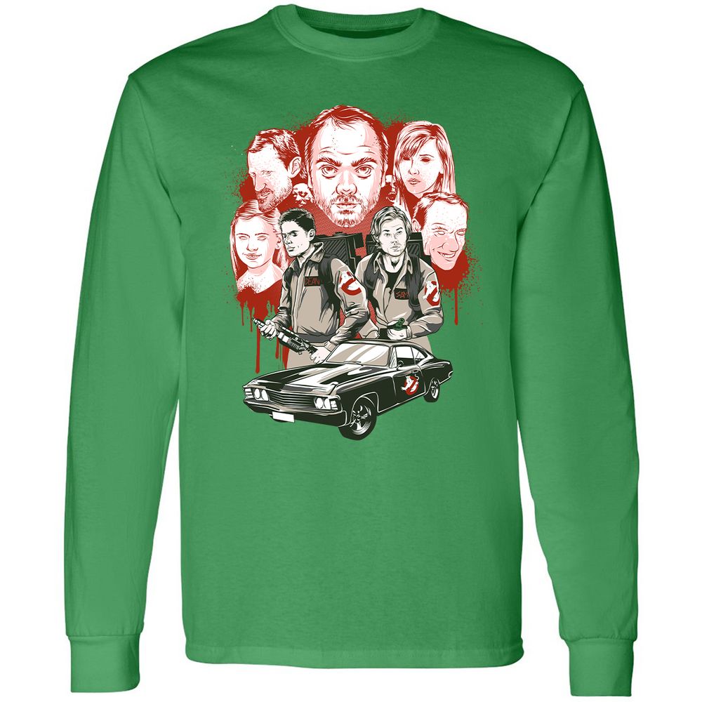 Long Sleeve T-Shirt - 56VHR878 - Irish Green - 10