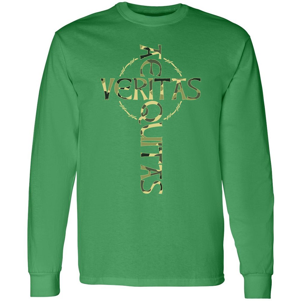 Long Sleeve T-Shirt - SENF8UXT - Irish Green - 10