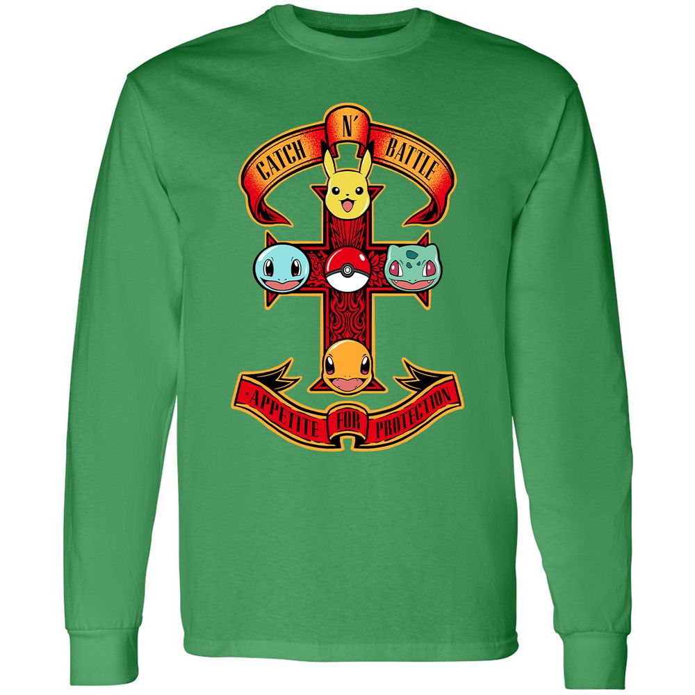 Long Sleeve T-Shirt - M3YL6STT - Irish Green - 10